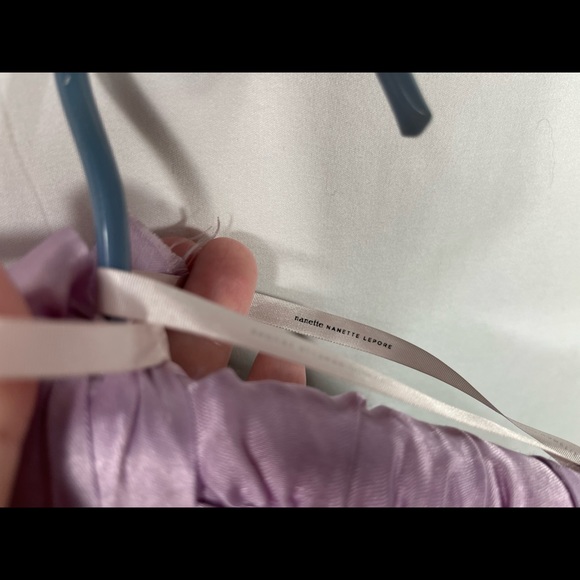 Nanette By Nanette Lepore Sz M Pin Tuck Detail In Red & Black With Metallic EUC! - Picture 5 of 5